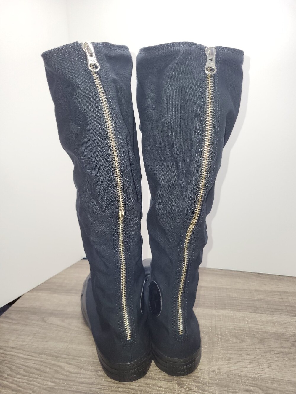 Converse Boots Chuck Taylor Knee High Zip All-Star A12325C Women's Size 8 New - Picture 5 of 8
